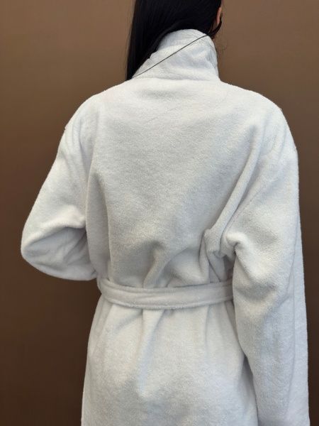Халат велюровый L-2XL, белый HBV-L-2XL фото