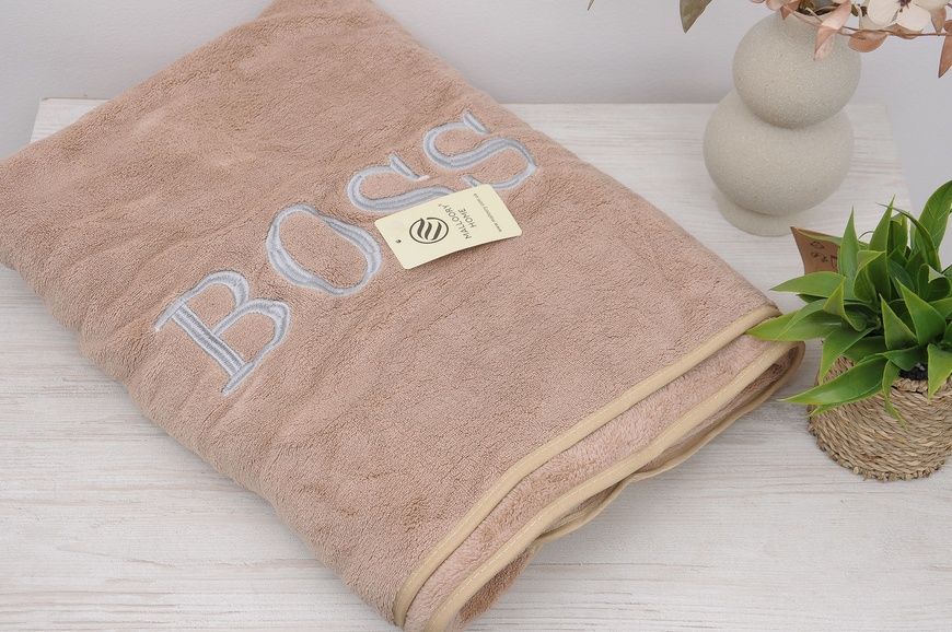 Полотенце BOSS 85x155 UK-BOSS-brown фото