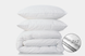 Комплект постільної білизни Luxhome Страйп-сатин KPB-A1,5-ST220(2x2)-white0002-50x70 фото 1